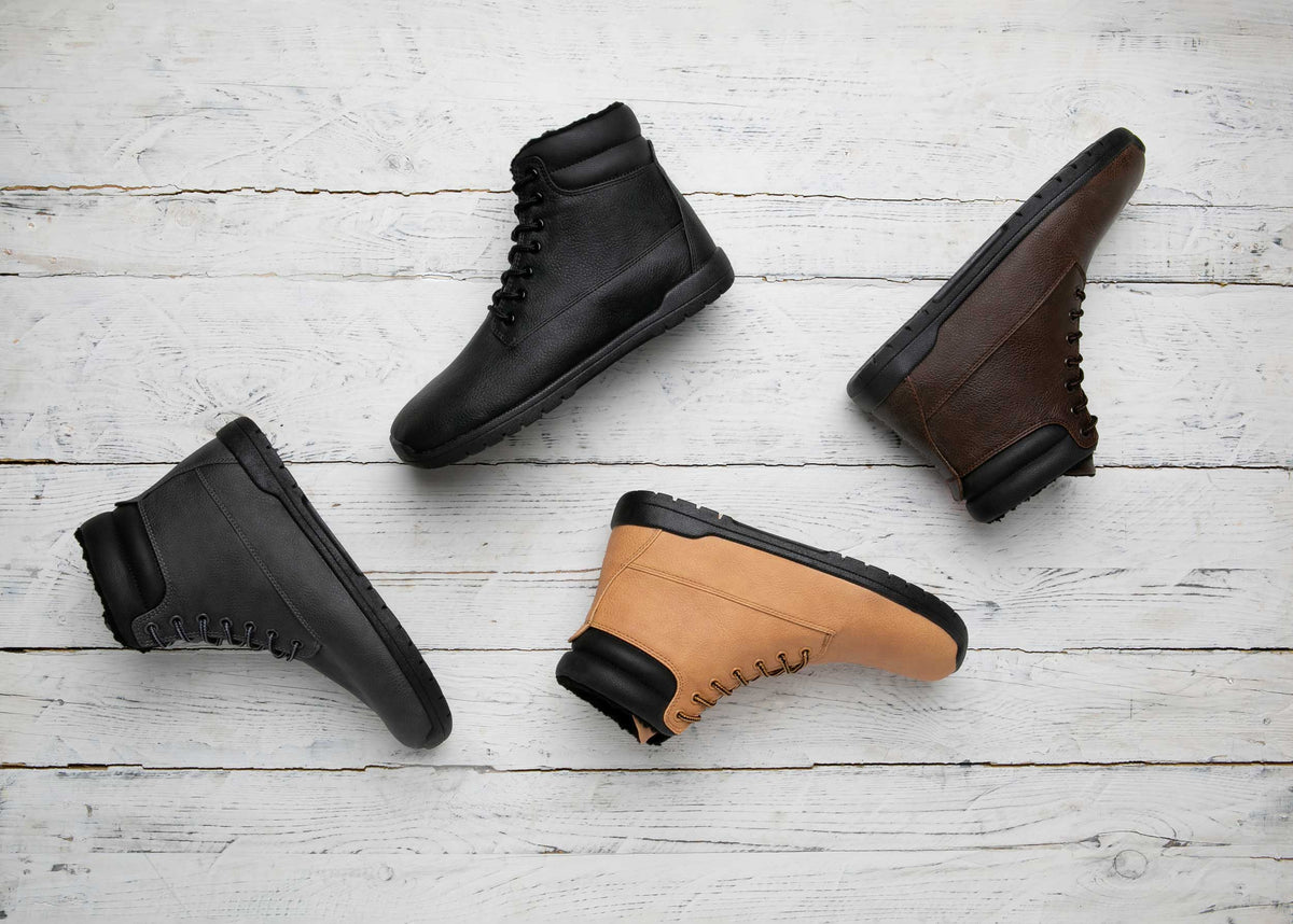 Feelgrounds Patrol Winter barefoot boots US 12 Dark Brown Chukka Boot READ Patrol Winter - Waterproof Barefoot Winter Boot main image 2