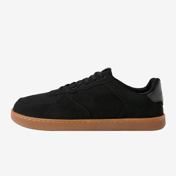 Courtside Canvas - Gum Black